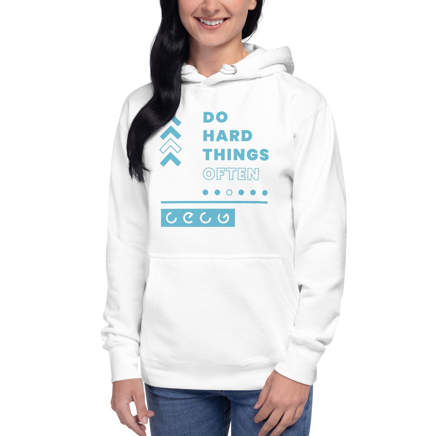 "Do Hard Things Often" Unisex Hoodie